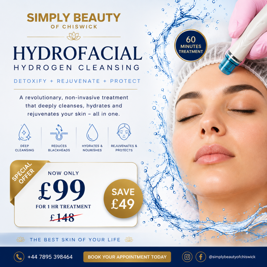 HYDROFACIAL HYDROGEN CLEANSING