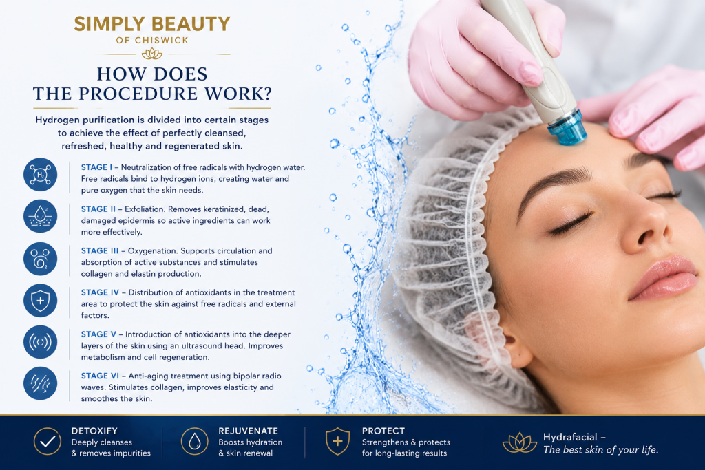 HYDROFACIAL HYDROGEN CLEANSING